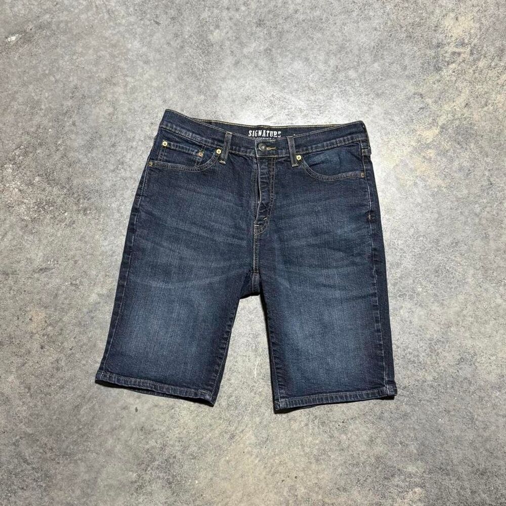 Levi-s Men's Blue and Navy Shorts